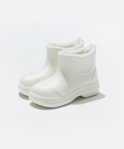 웬즈데이 이브닝 윈터 부츠 - 크림