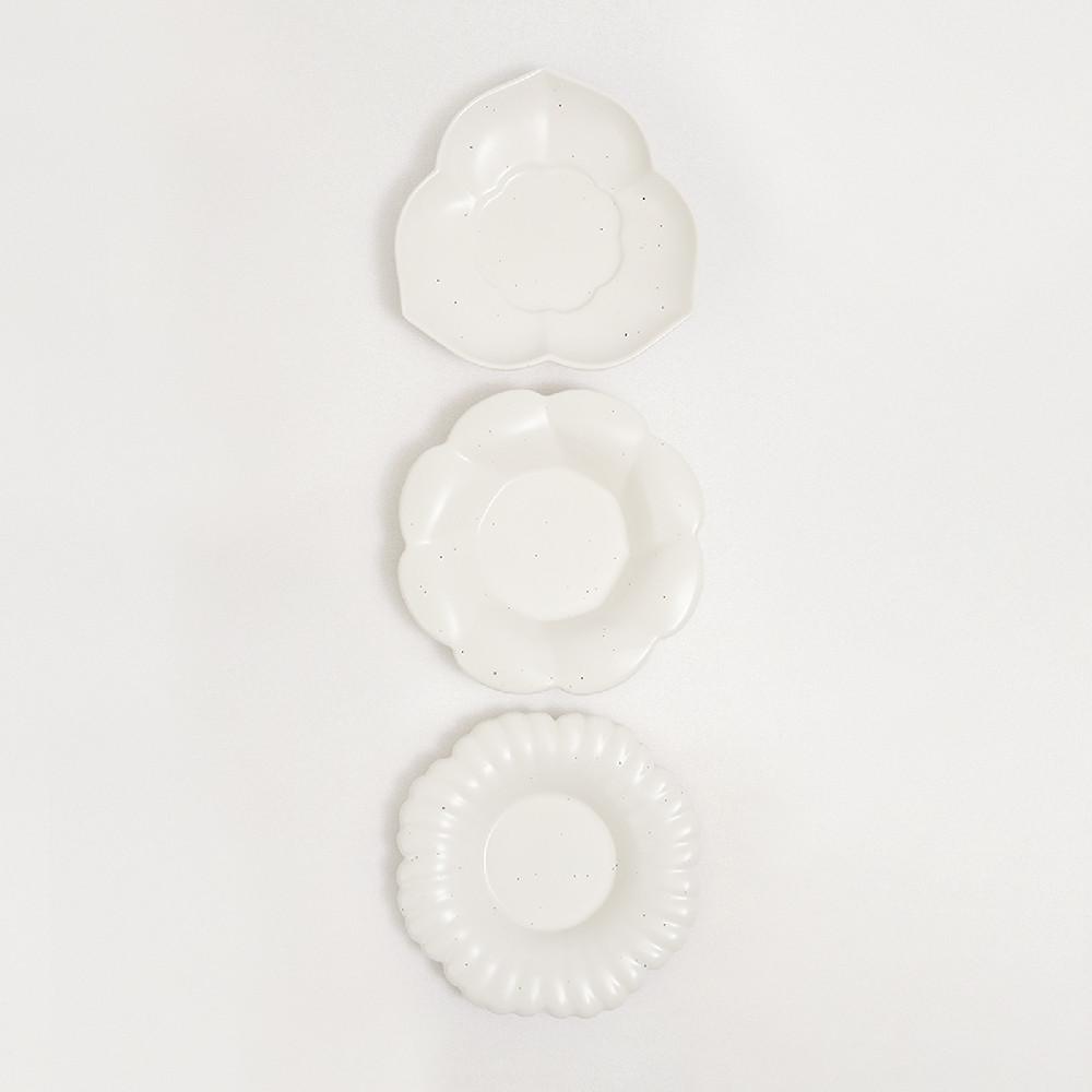 블루밍 사이드접시, 앞접시 선물세트(3P)