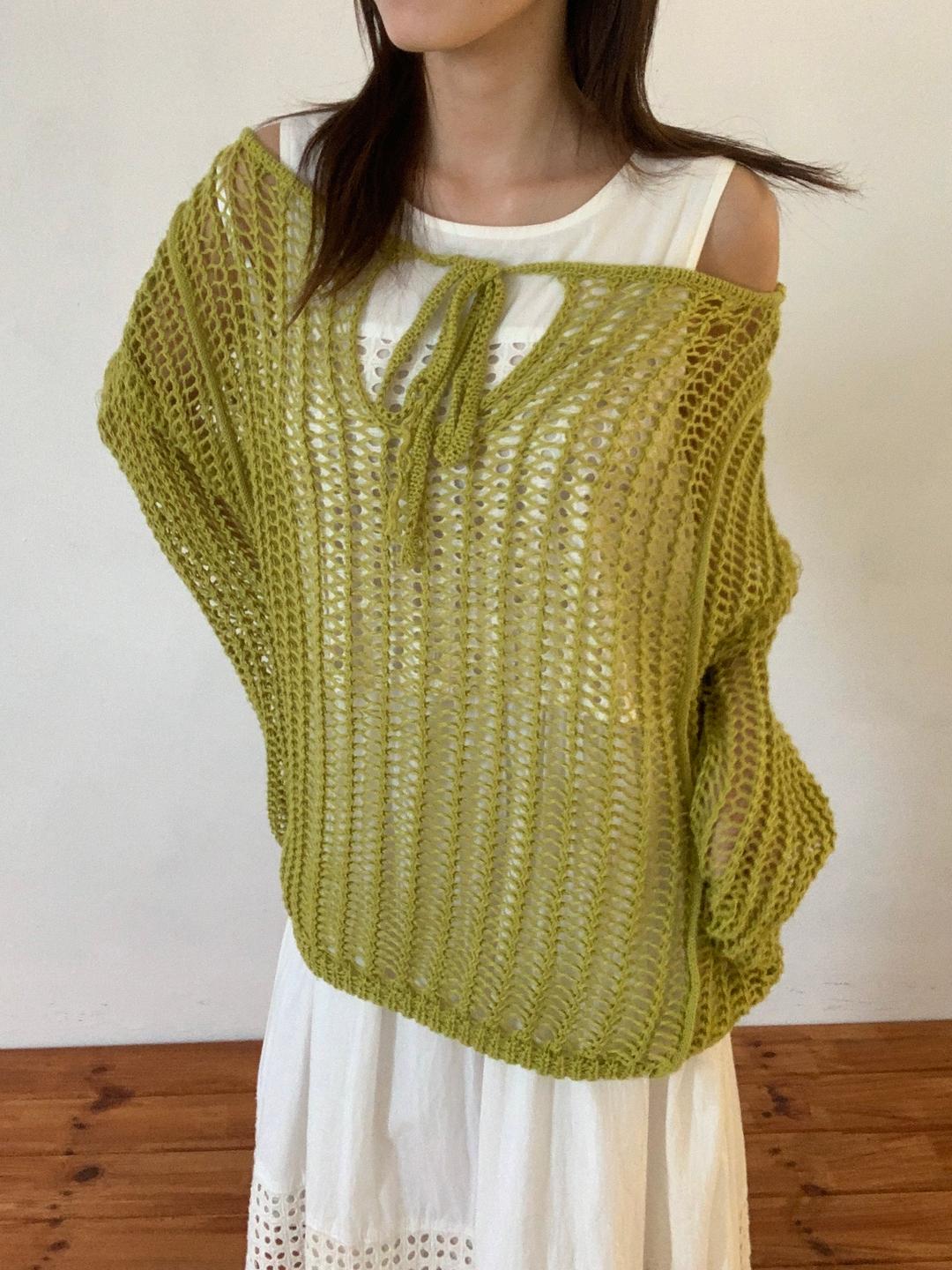 Net Ribbon Knit