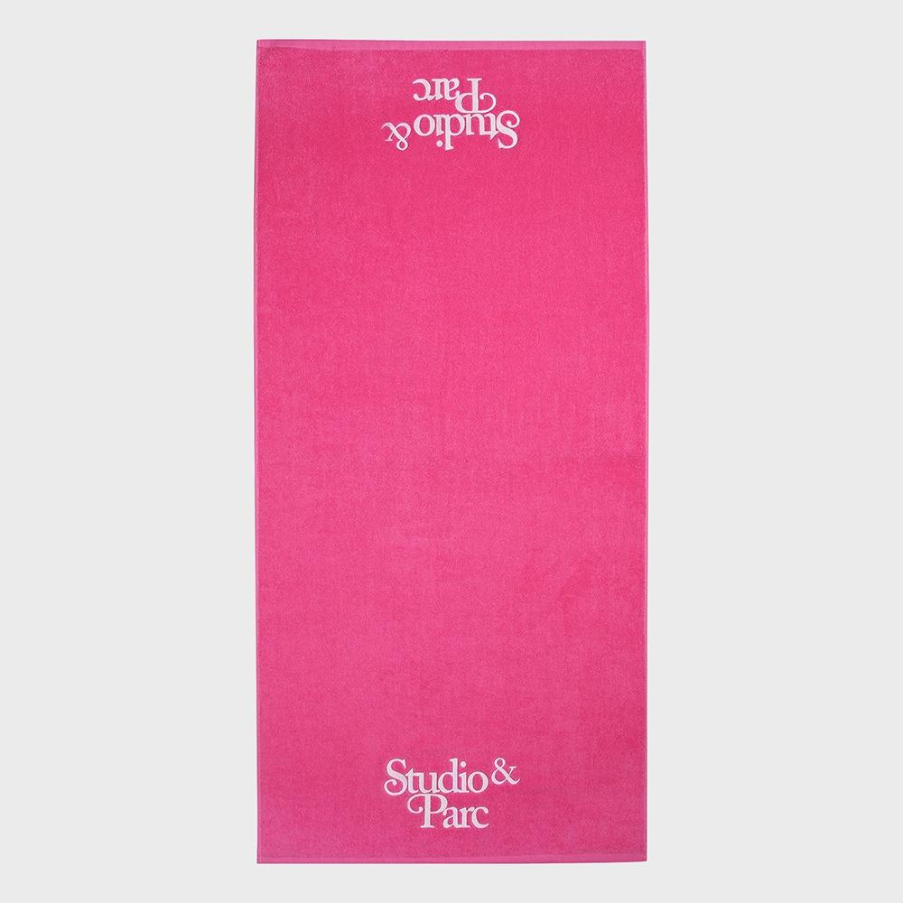 (UNI) Big Logo Beach Towel_Pink