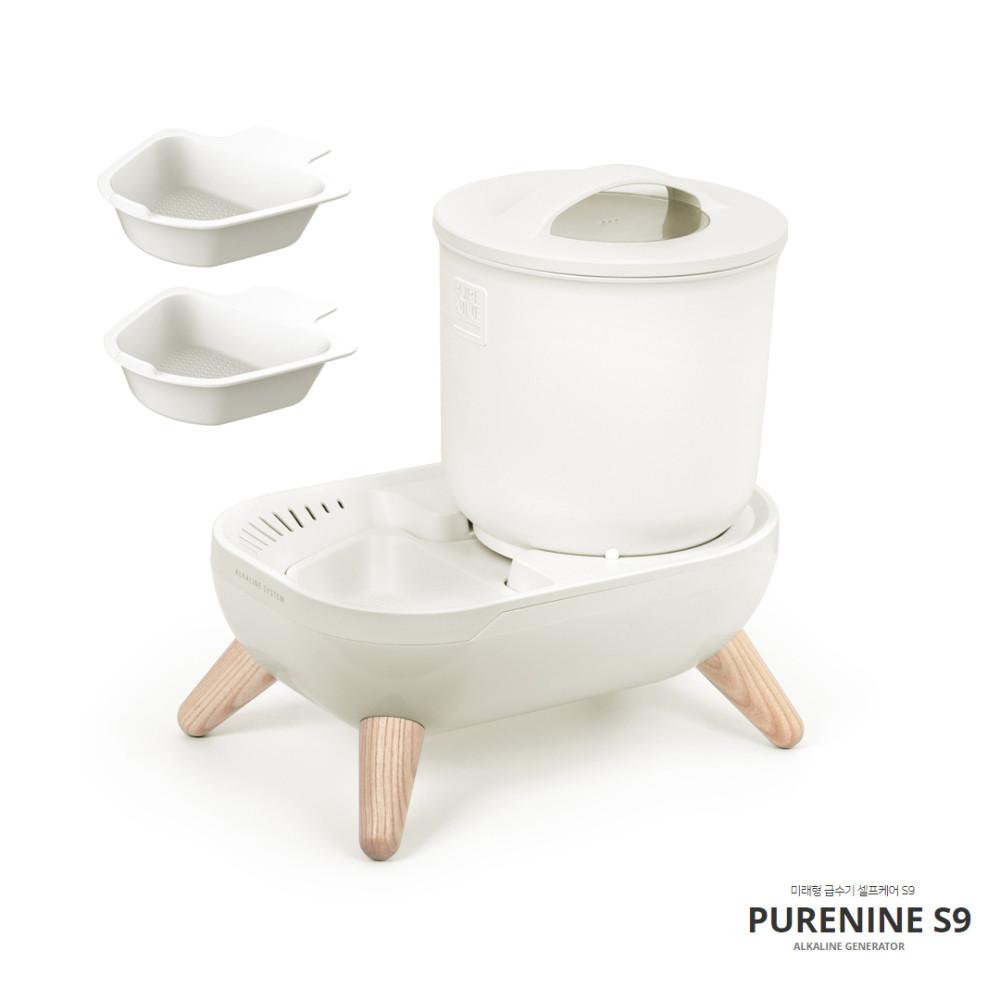 [부끄X퓨어나인 특별 공구] 퓨어나인 S9급수기 + 추가거름망 2개 set  / 신제품 Xtable골드링 칼리출시