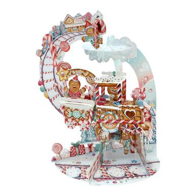 Pendulum Card - Gingerbread Train