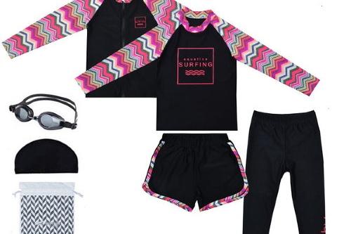 아동 래쉬가드 AQA331 일반용수경5종세트