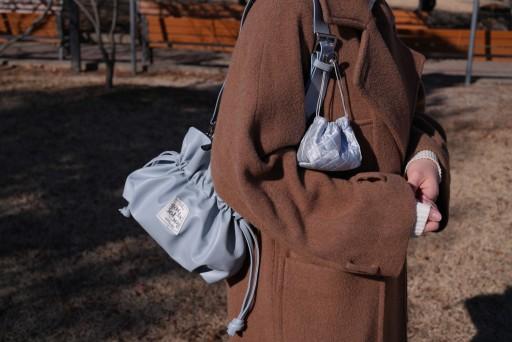 [설날선물] 2-WAY 복 숄더크로스백 가방 (천청색)