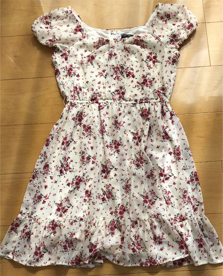 L'EST ROSE 꽃무늬원피스