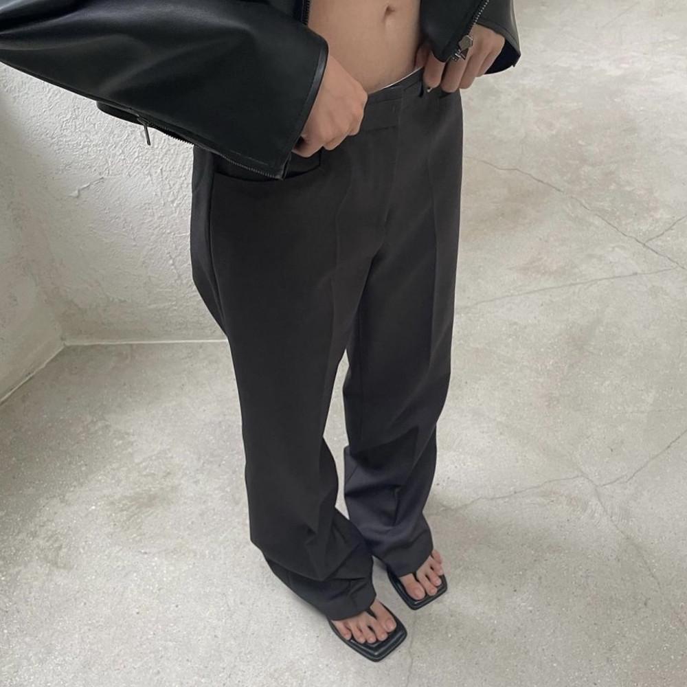 런던플랏 리벳팬츠(3col)