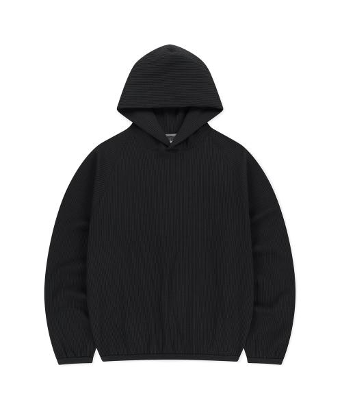Aero Waffle Hoodie Black
