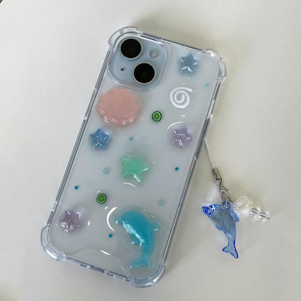 여름 방정식 레진 폰케이스 아이폰15