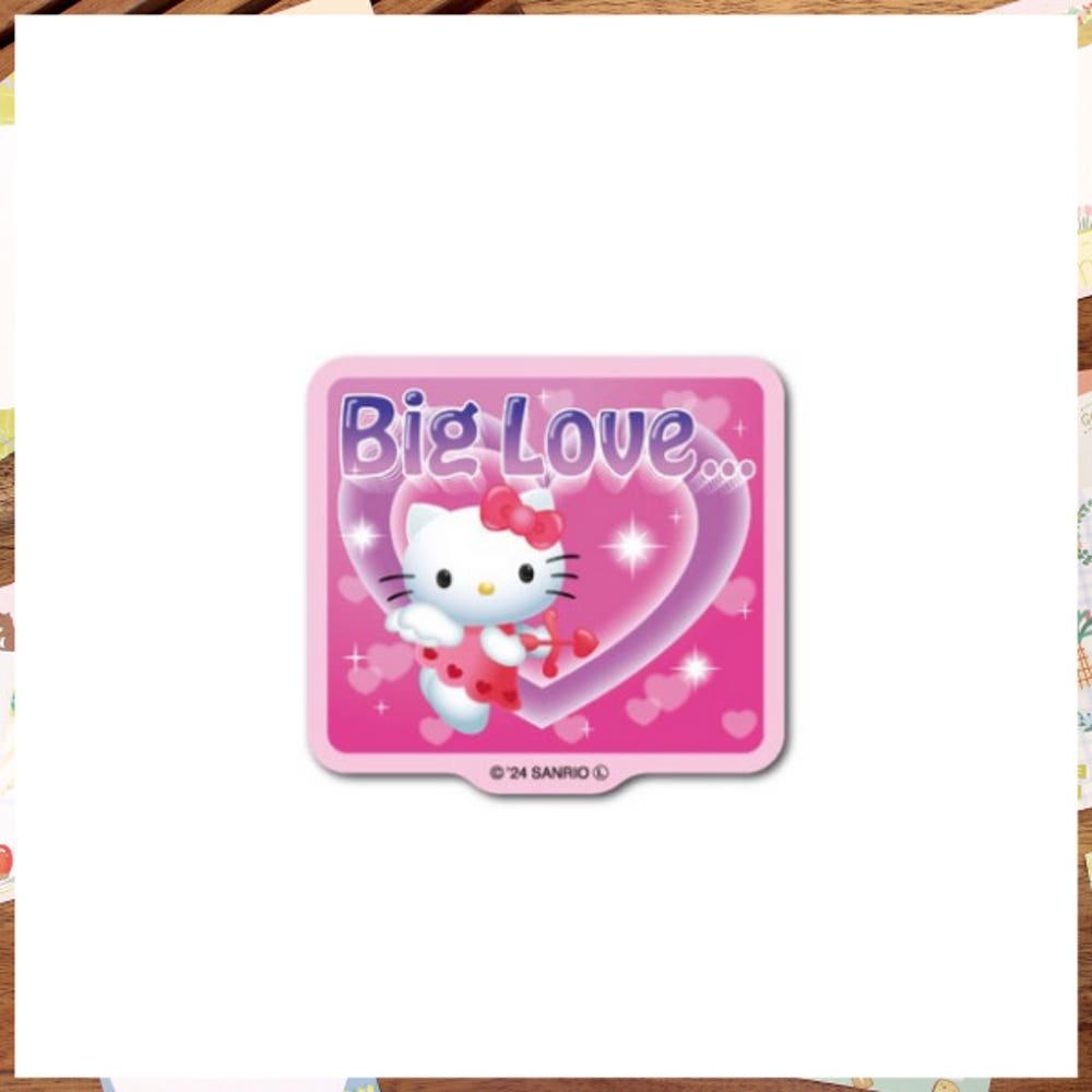제너럴 스티커 헬로 키티 Y2K 다이컷 스티커 빅러브