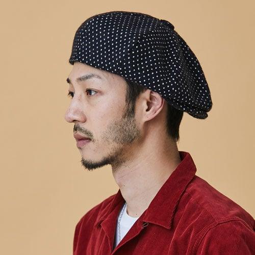 WHITE DOT WOOL - BIGAPPLE HAT
