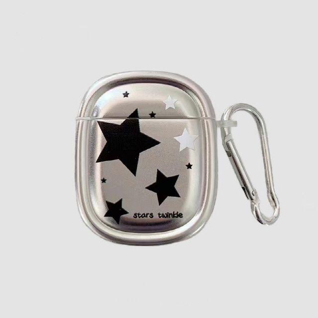 실버스타❤트윙클 에어팟 케이스 [1.2세대 3세대 프로 2세대 아이폰케이스]