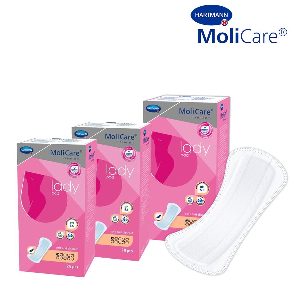 몰리메드 몰리케어 레이디 팬티라이너 3팩84매 여성/임산부패드