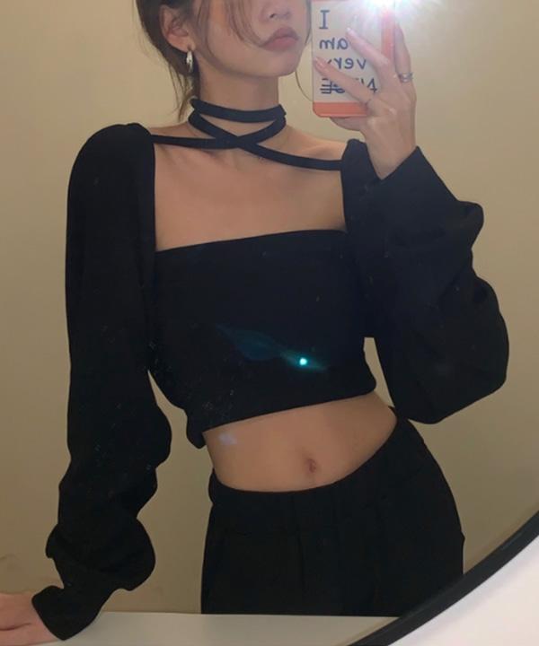 볼레로 레이어드 투피스