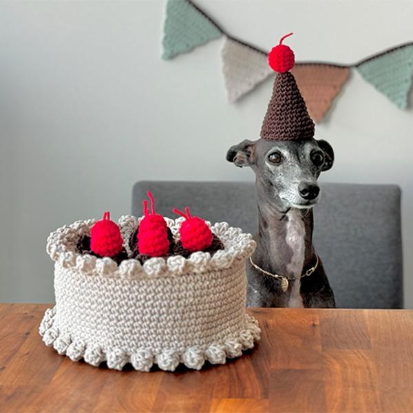 [DIY키트] 파티세트 - 케이크+가랜더+꼬깔모자 (동영상패키지)