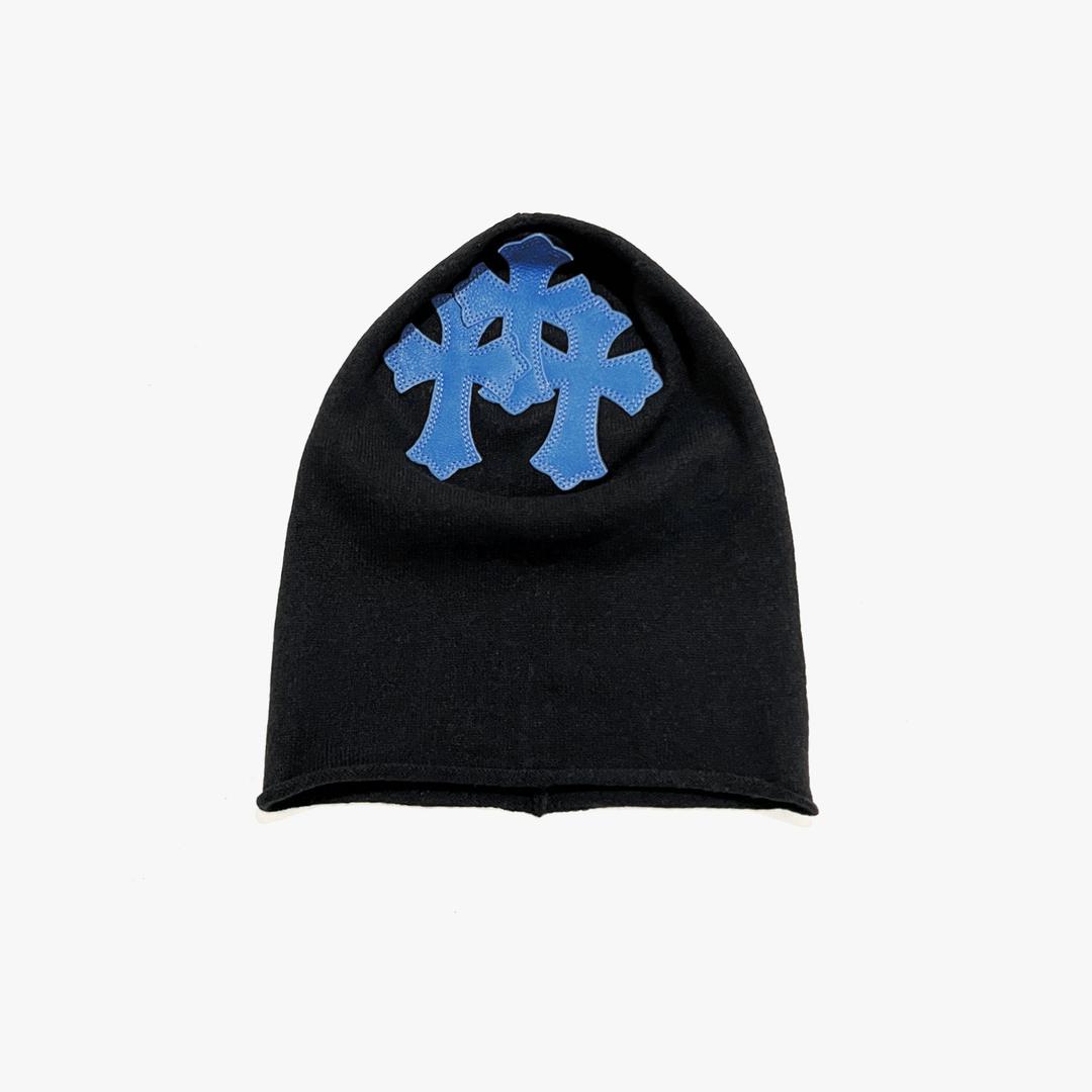 크롬하츠 Chrome Hearts Leather Cemetery Cross Patch Cashmere