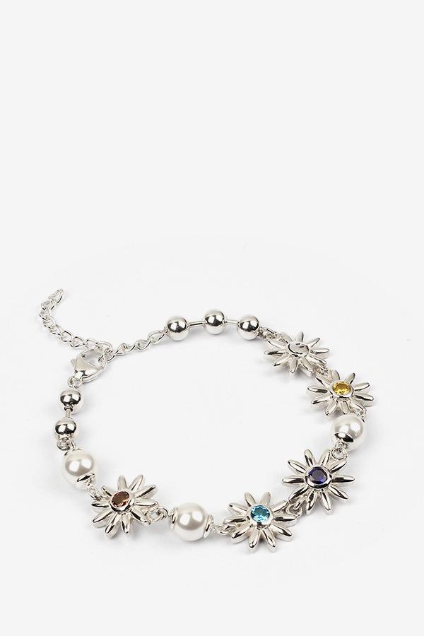 Mix flower bracelet