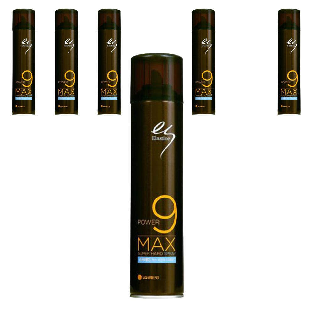 엘라스틴 맥스 수퍼하드 헤어 스프레이, 280ml, 6개