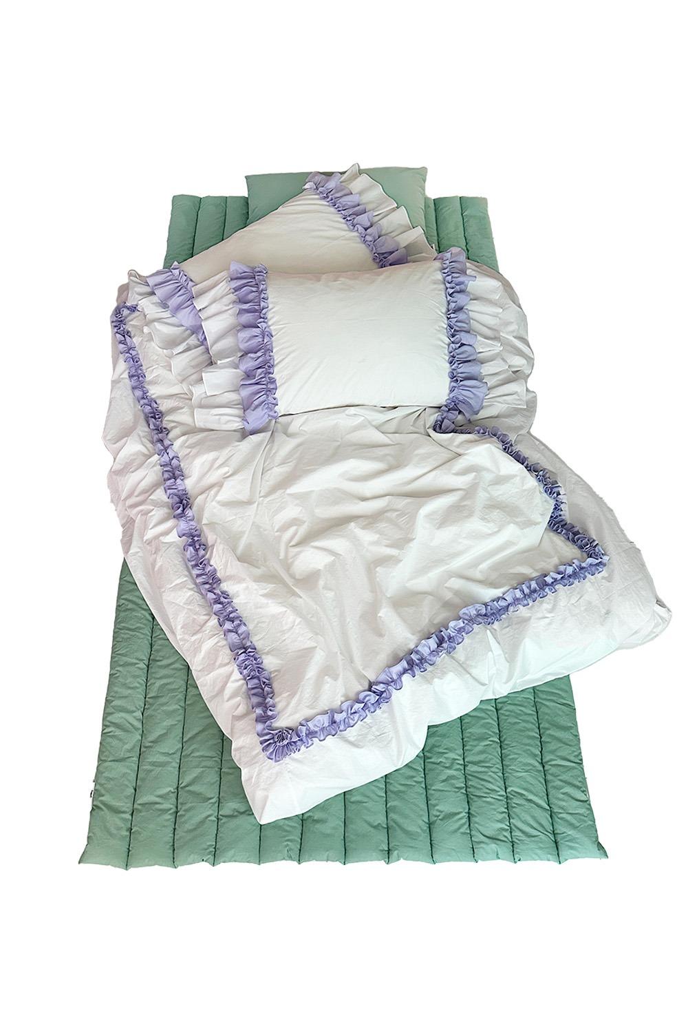 민트 케이크 퍼플 이불