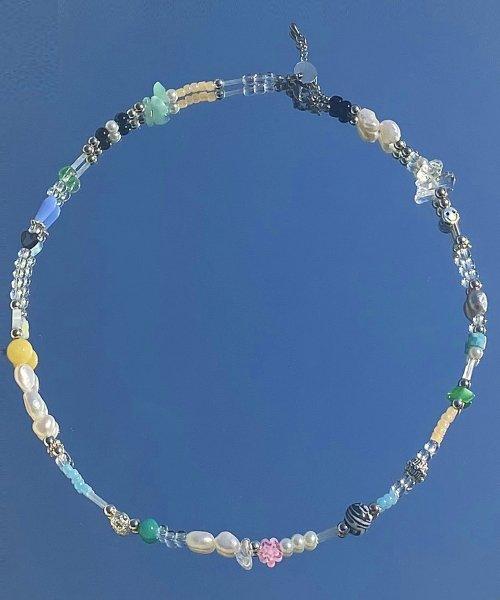 멀티 비즈 넥크리스 04