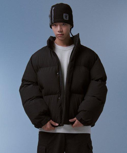 데일리 푸퍼 숏 패딩 재킷 [블랙]