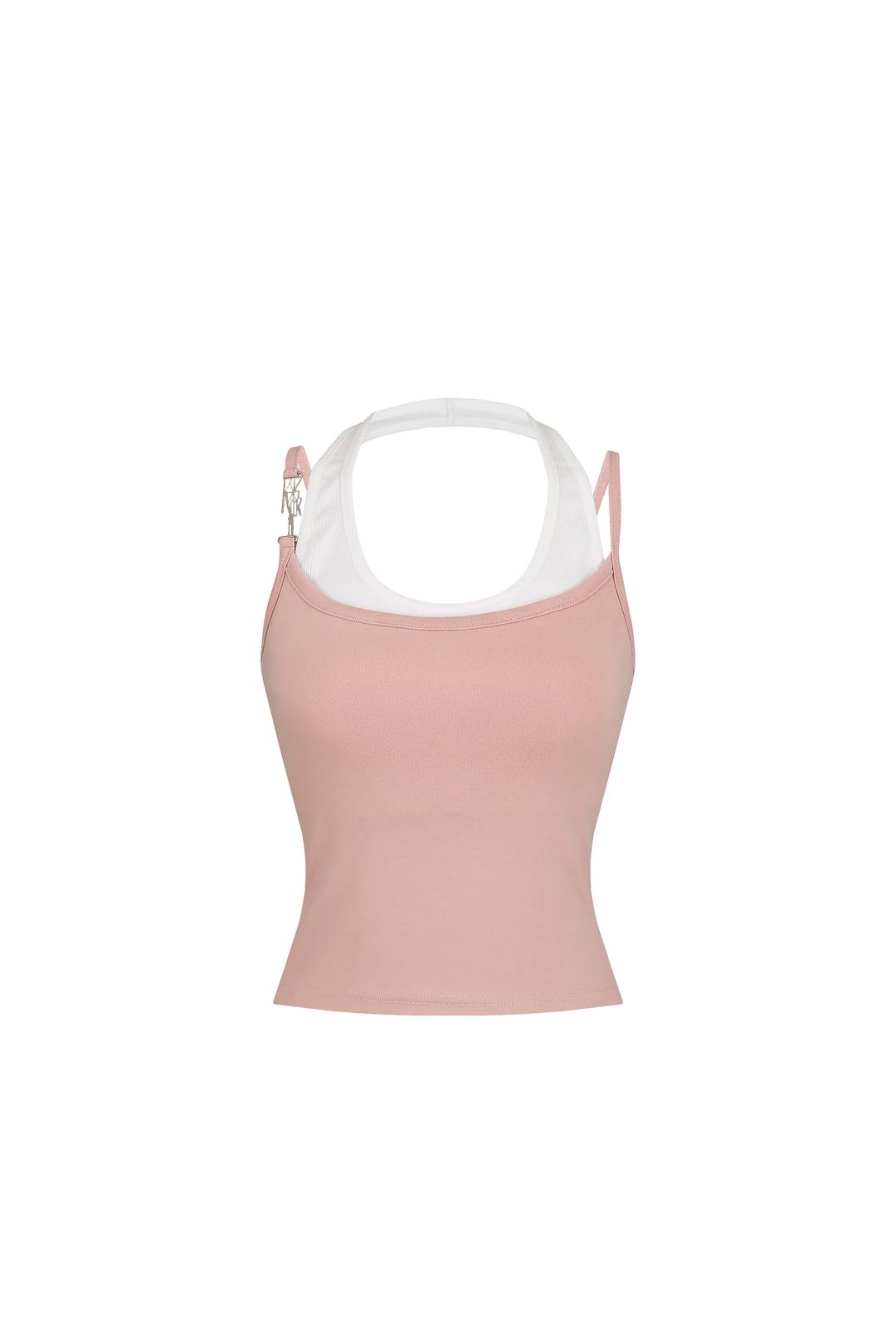 (~4/10preorder) Kashiko Comfy : Layered Top PINK