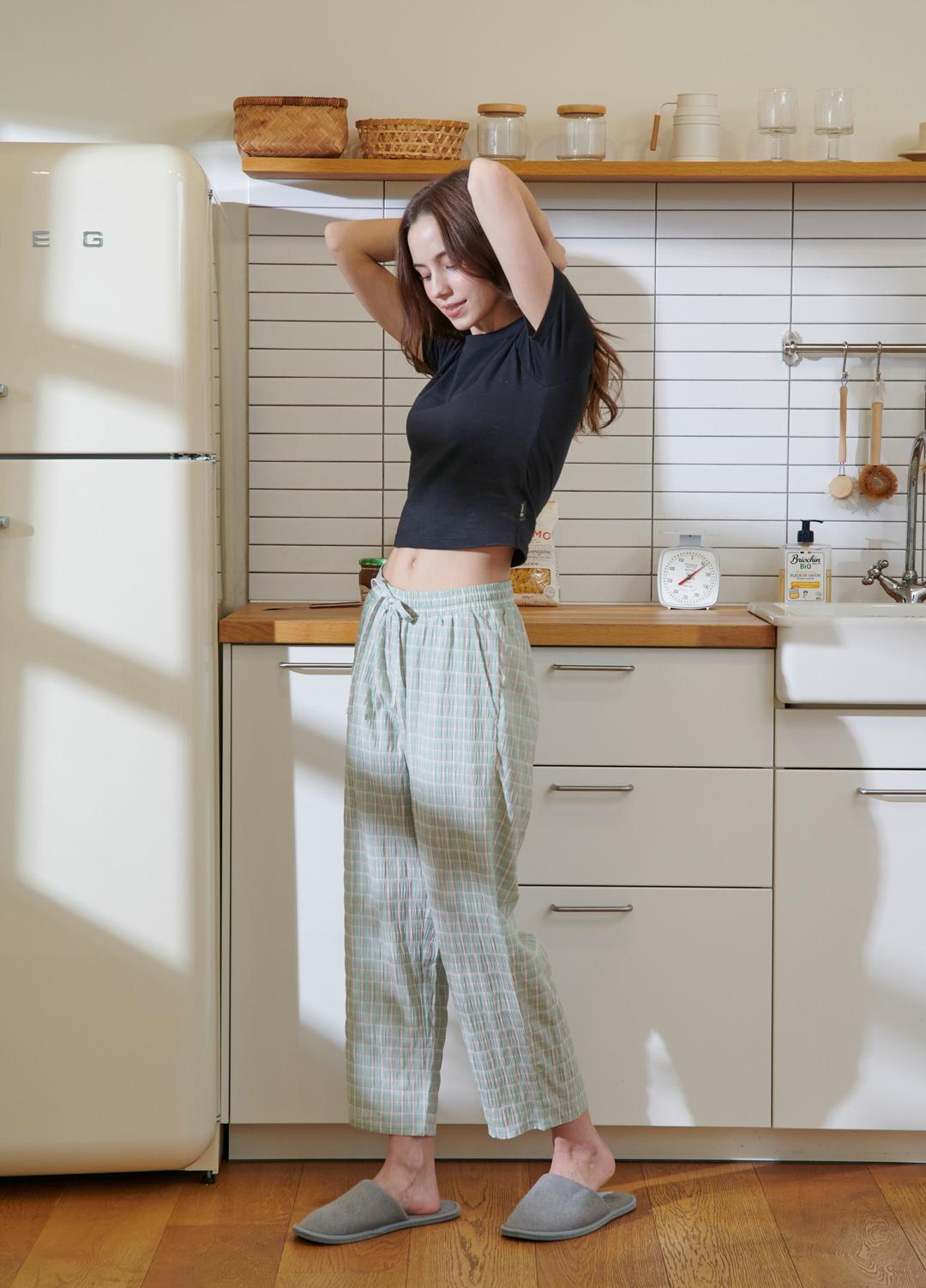 띵크 리조트웨어 긴바지 (그린)