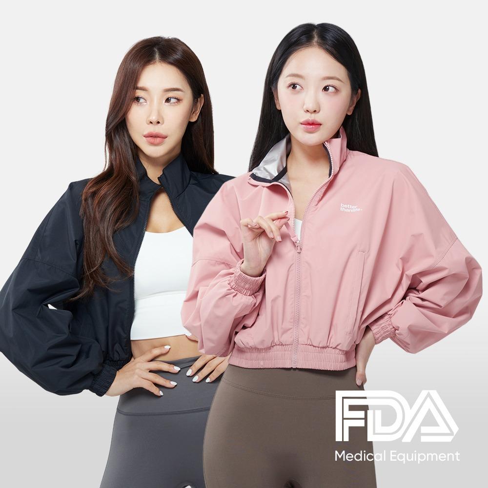 시그니처 땀복 집업 숏자켓