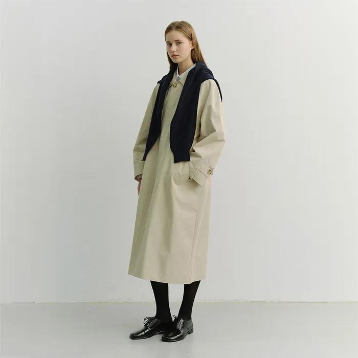 UNISEX REFINED MAC COAT BEIGE_UDTR6A101I2