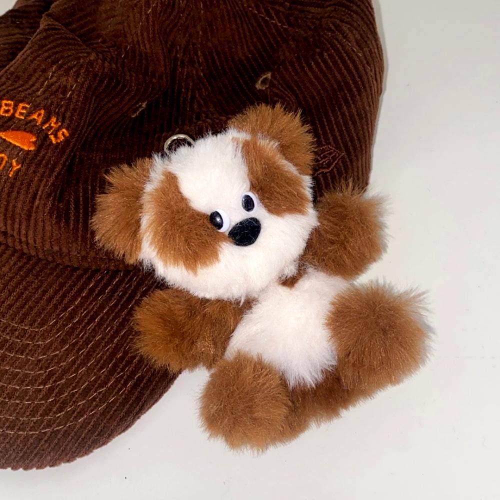 Brown bear keyring