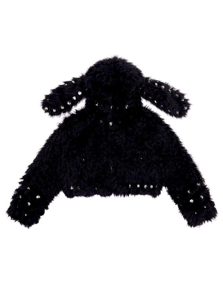 Studded Bunny Ears Jacket【s0000010618】