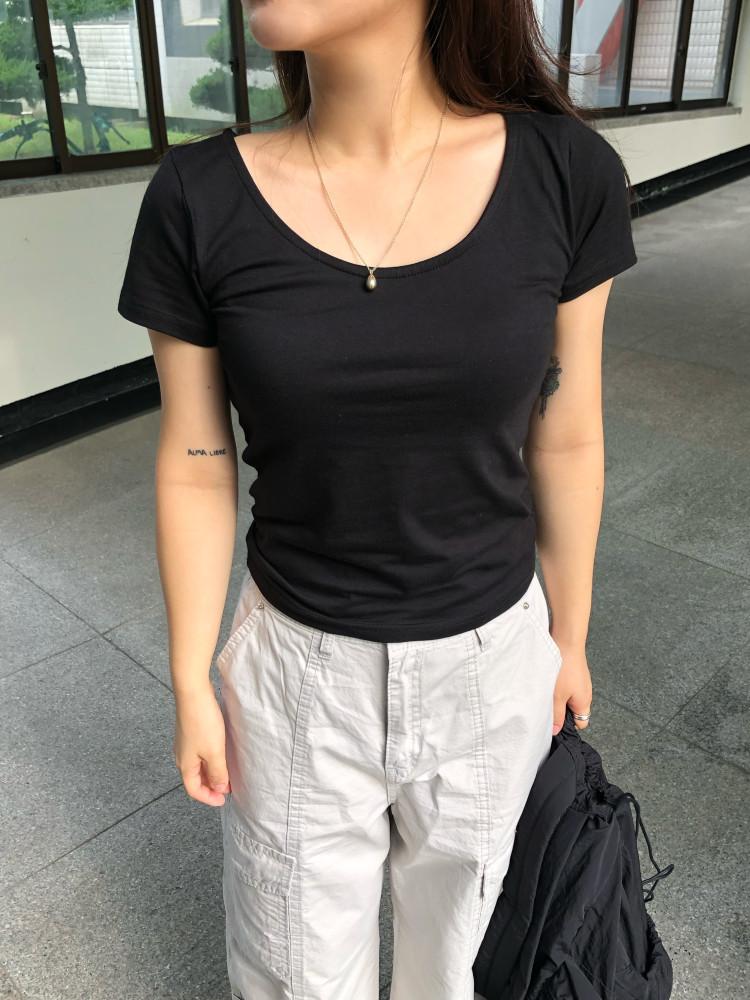 유넥 베이직 반팔티 3color