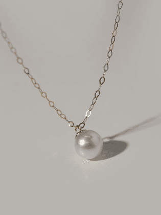 [14K] 아코야 해수진주 목걸이