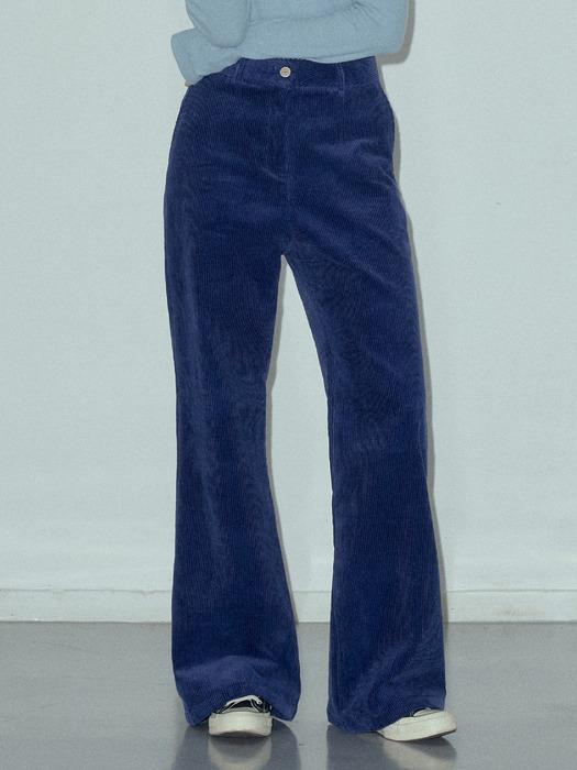 Classic Loose Fit Corduroy Boot-cut Pants_CTB533(5Color)