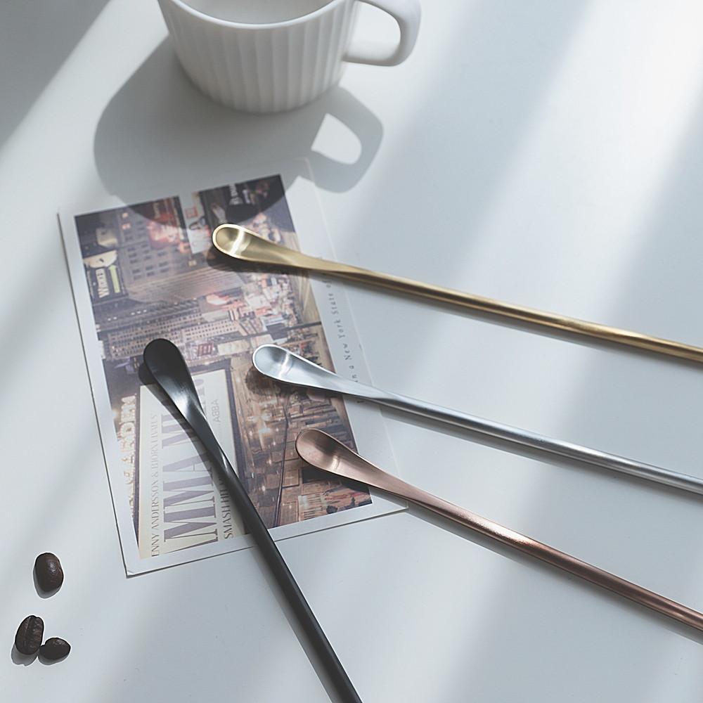 레트로 스텐 롱티스푼 머들러 커피스푼 서빙스푼