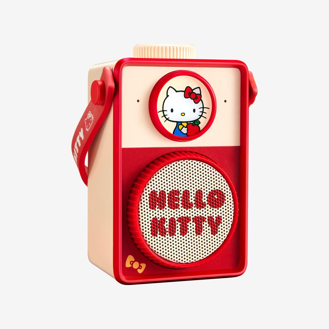 MarTUBE®︎ x Sanrio Hello Kitty Retro Portable Bluetooth Speaker Wireless