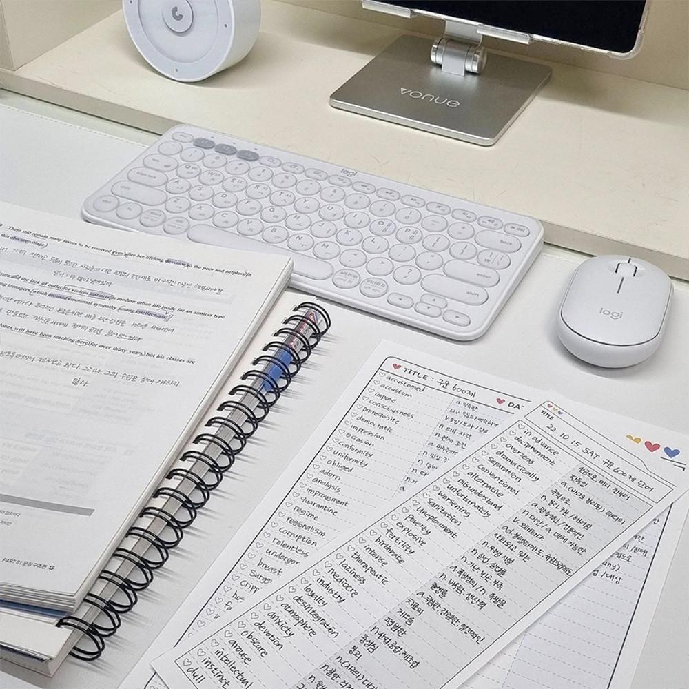 셋어레코드 기억저장폴더 B5 하프 영단어 영어단어 단어장 보카노트 떡메 공시생 떡메모지