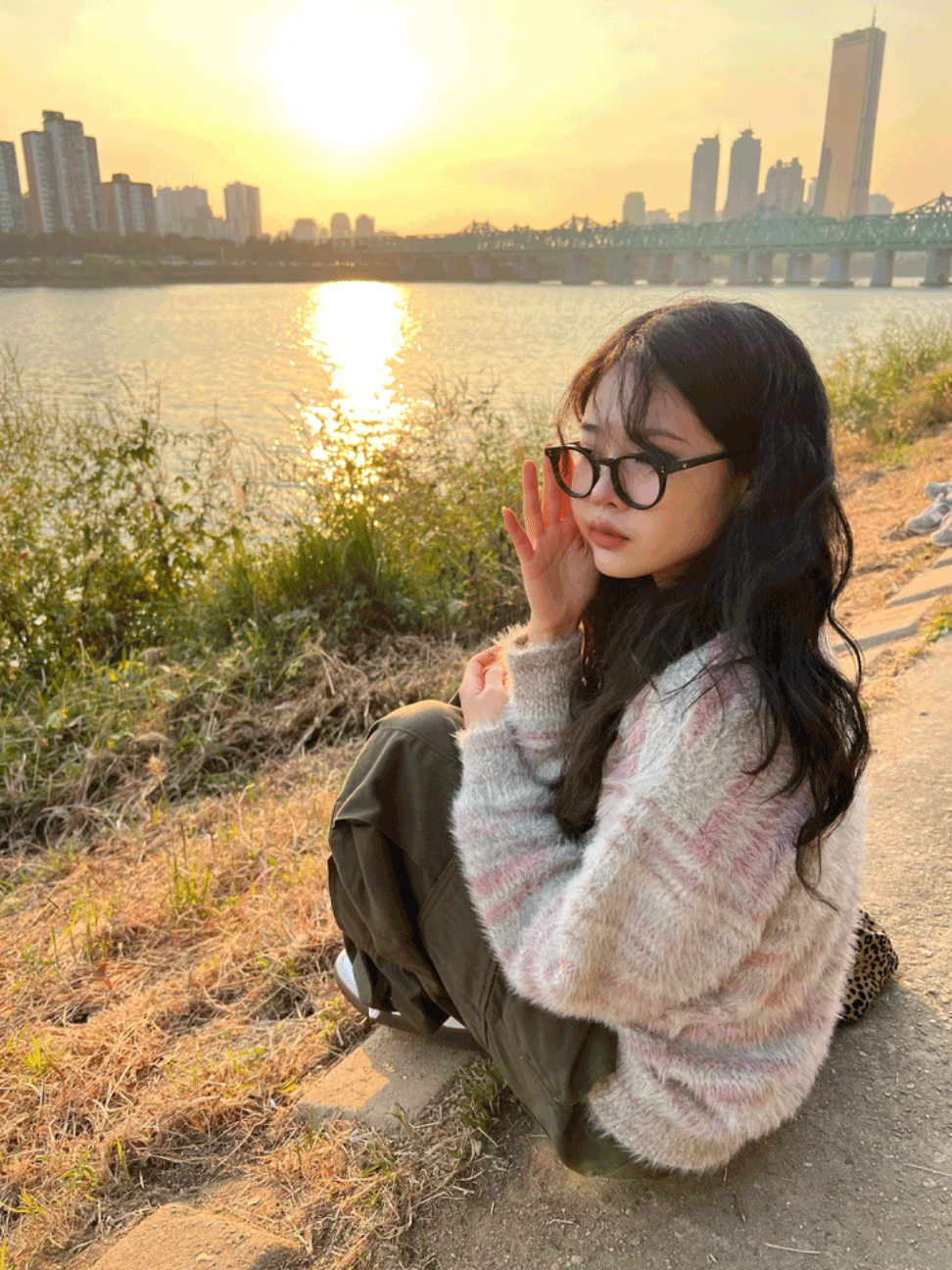 오운마인드 베베 소프트 니트 2color [라운드니트/루즈핏/겨울니트]