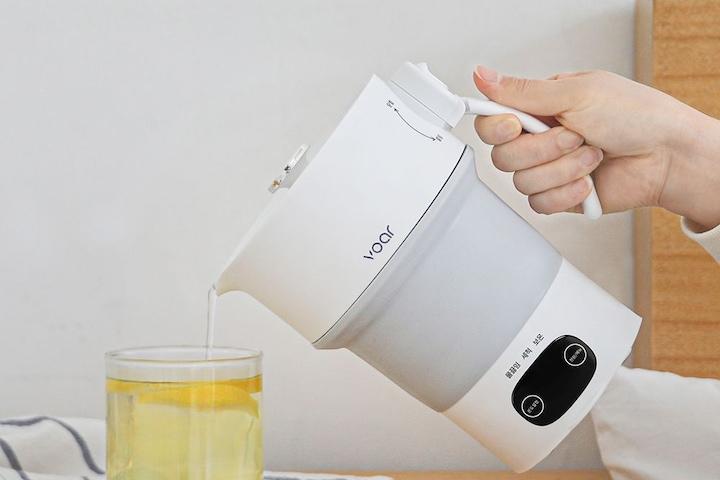 "오집 특별 옵션가 4.8만" 이지전기포트 M1 휴대용 미니 여행용 분유 접이식 보온 포트