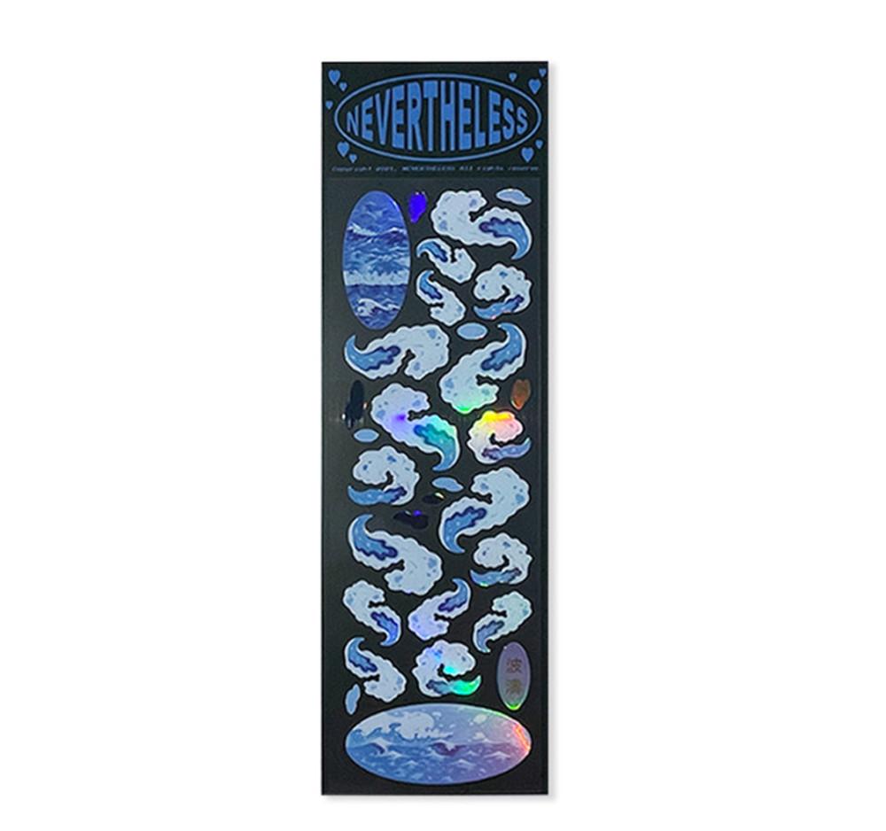 [네버더레스] 리뉴얼 wave sticker