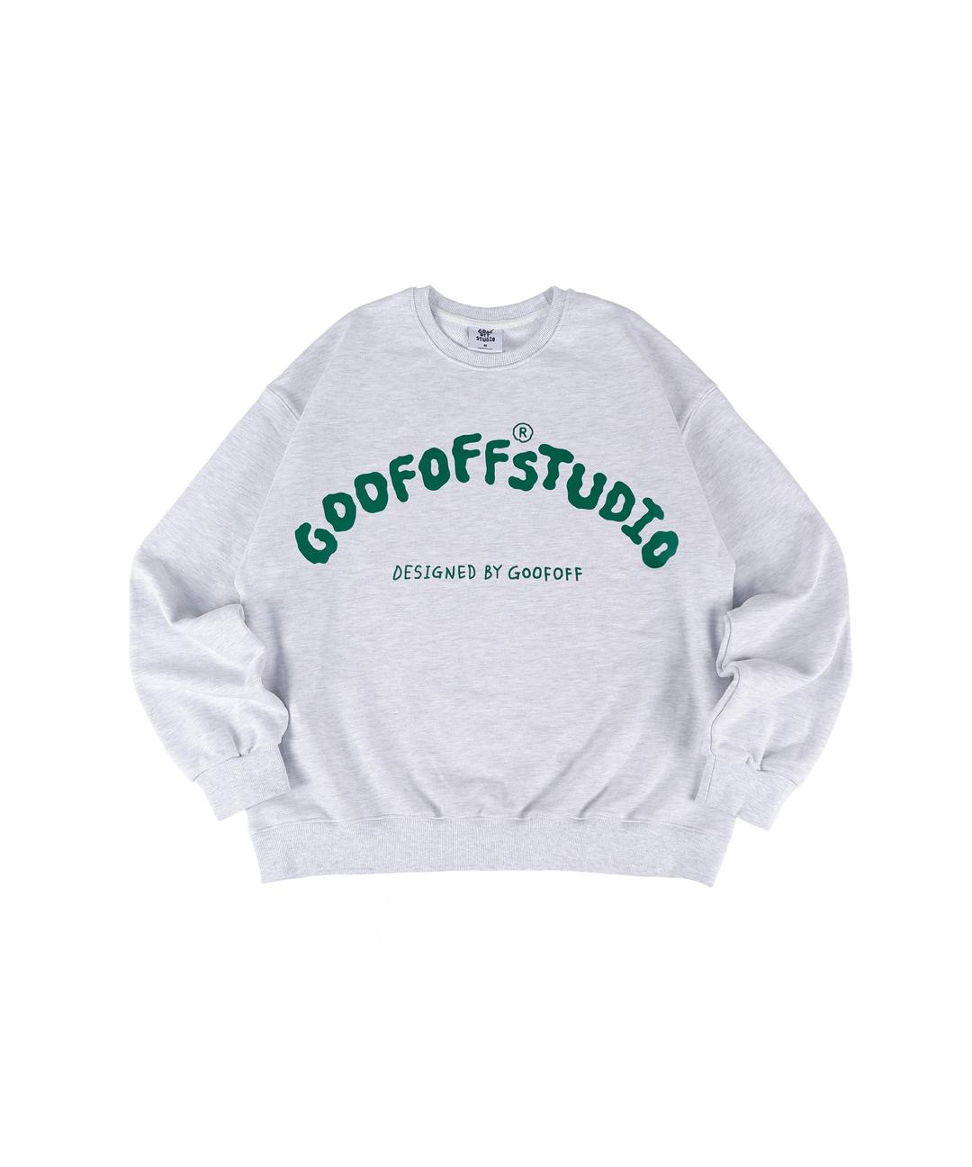 GF LOGO SWEAT SHIRT - ASH GRAY