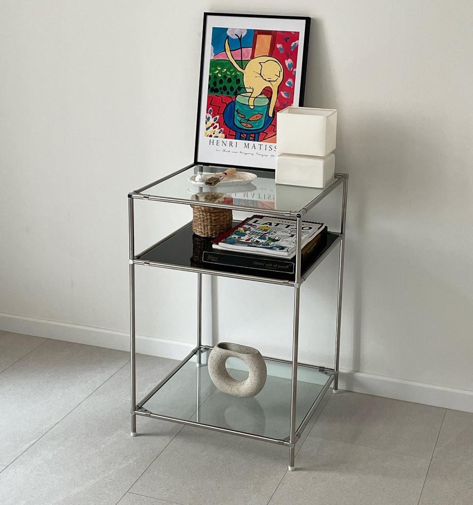 YEYE 모듈 가구 사이드 테이블 거실 협탁 툴랙 001 침대 보조 미니 틈새 슬림 노트북 침실 쇼파