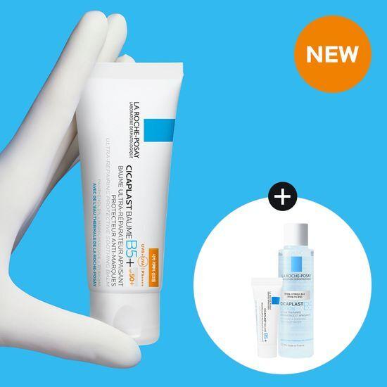 [NEW/올영 단독 런칭] 라로슈포제 시카플라스트 리페어 선크림 40ml 기획 (+시카토너50ml+시카밤3ml 증정)