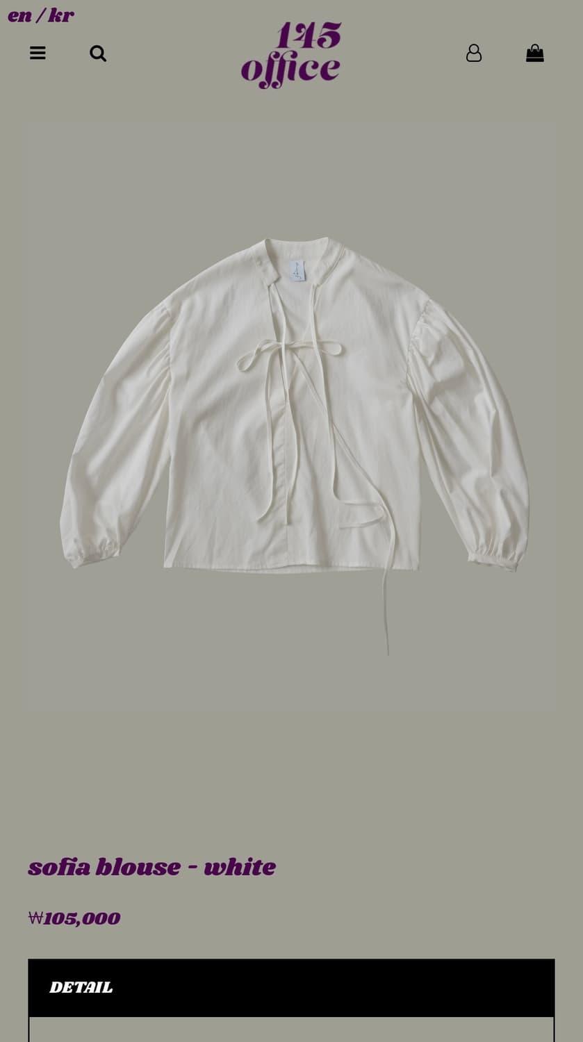 145오피스 블라우스 | 후루츠패밀리