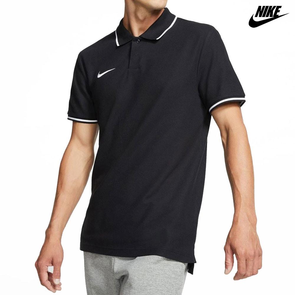 나이키 반팔 카라티 클럽팀 폴로 티셔츠 남성 블랙