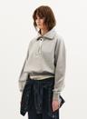 [10월 24일 예약배송] Harbor Half Zip-Up Sweatshirt - Melange Gray