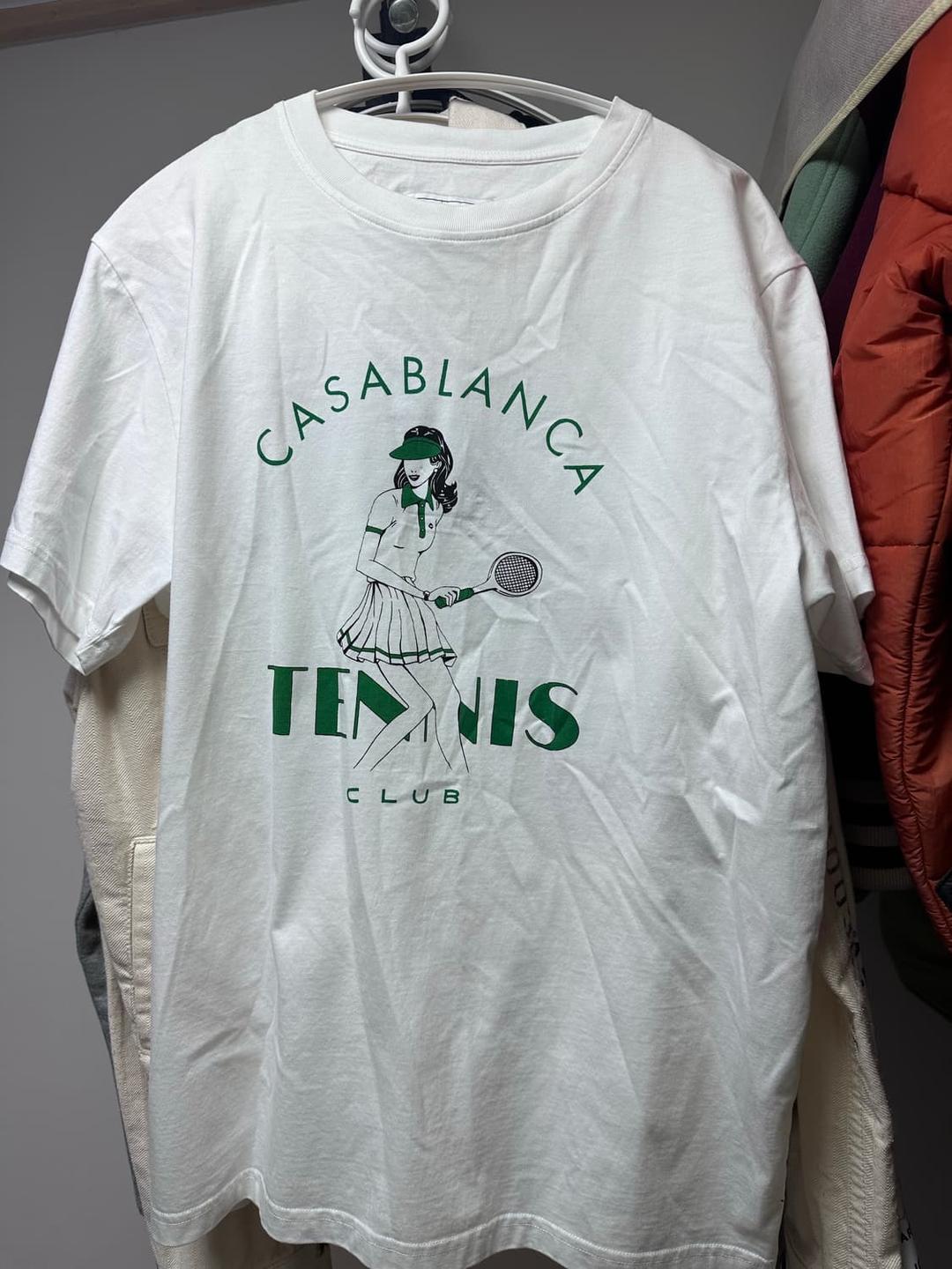 카사블랑카 테니스클럽 티셔츠 m사이즈 | 후루츠패밀리