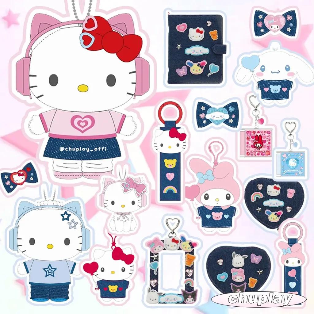 [예약/발매 전] 9월 산리오 Y2K 헤드셋 데님 시리즈  (츄플레이) - TMM 폼