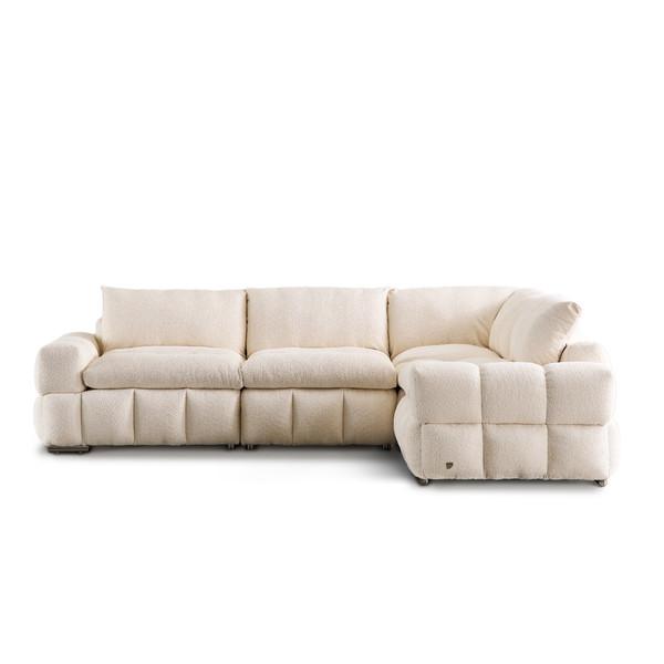 마이엠 부클 패브릭소파 - 코너형