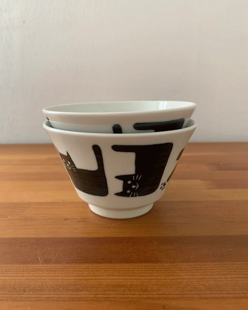 Nemonemo cat bowl (밥공기) *바로배송!