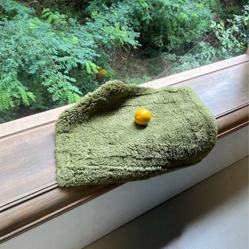 무성화(MUSEONGHWA)  올리브그린 푹신한 미끄럼방지 순면 발매트 - 후기 | 무신사